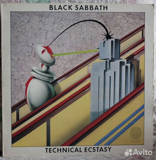 Black Sabbath technical ecstasy пластинка Англия