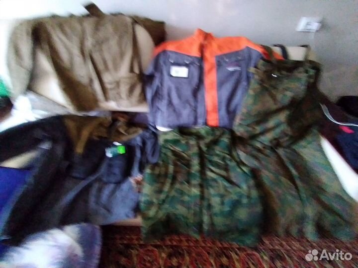 Брюки утепленные телогрейка куртки разное