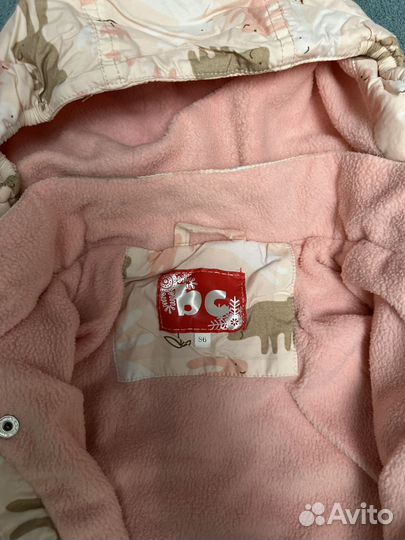 Комбинезон демисезонный 86