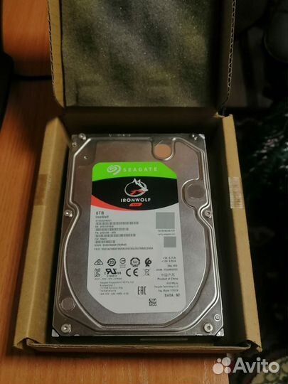 Жесткий диск Seagate Ironwolf Nas 6 tb