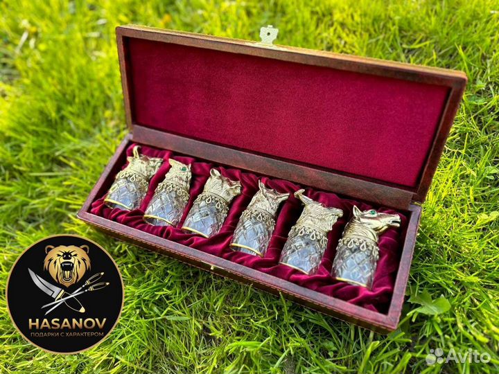 Набор Стопок перевертышей в кож