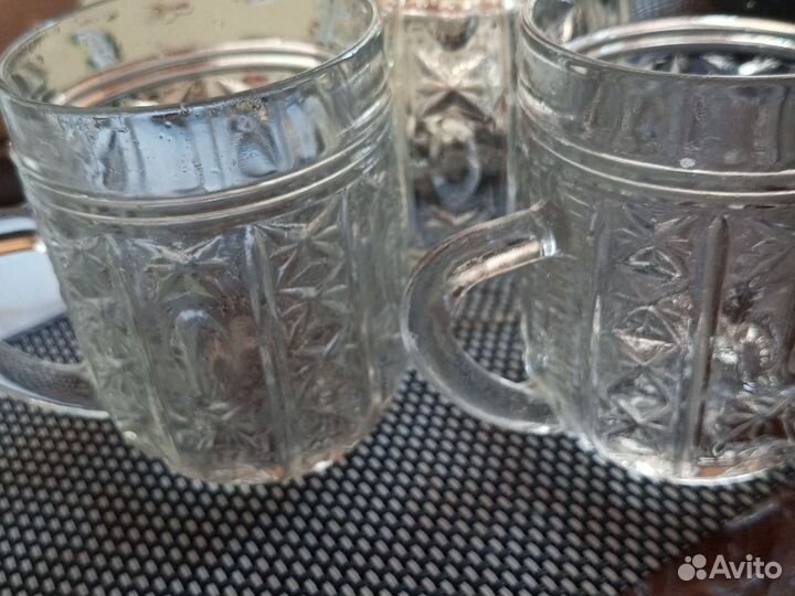 Кружка хрустальная