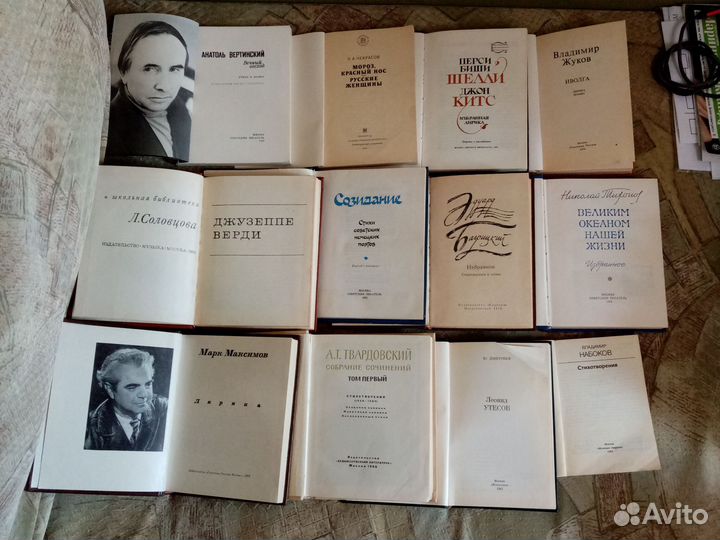Стихи российских и советских поэтов букинистика