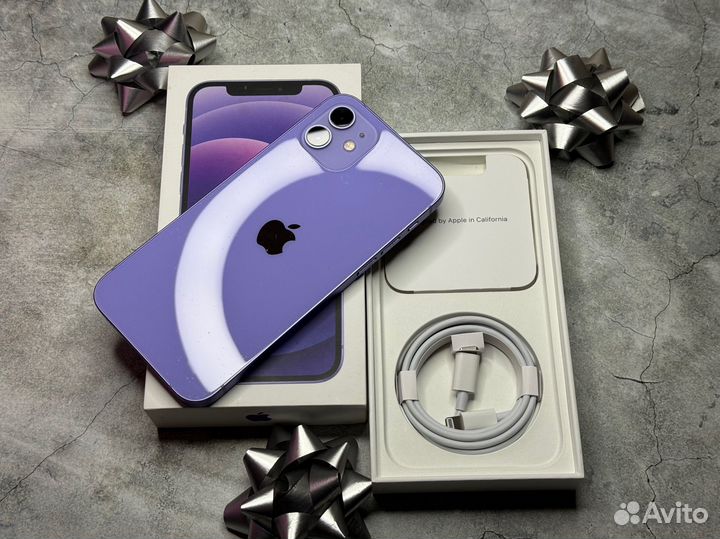 iPhone 12 128gb Отличный Ростест (sim+esim)