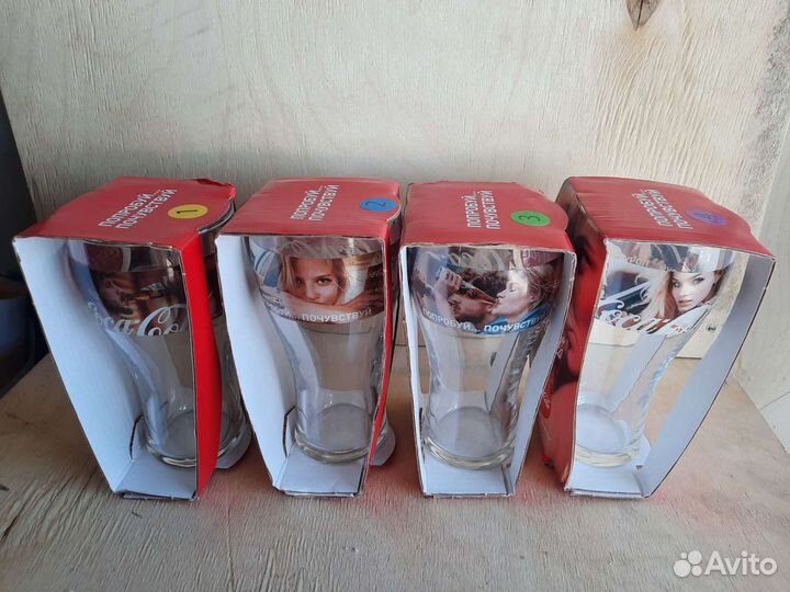 Бокалы Coca Cola