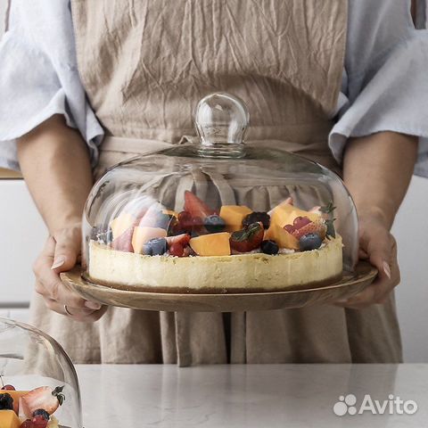 Тортница с крышкой