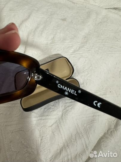 Солнцезащитные винтажные очки chanel оригинал
