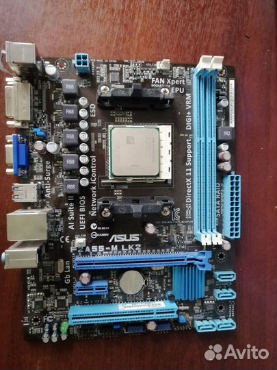 Мат. плата AMD Fm2 + комплект