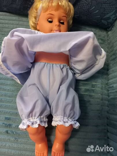 Кукла пупс ГДР большая,60см+доп.комплект