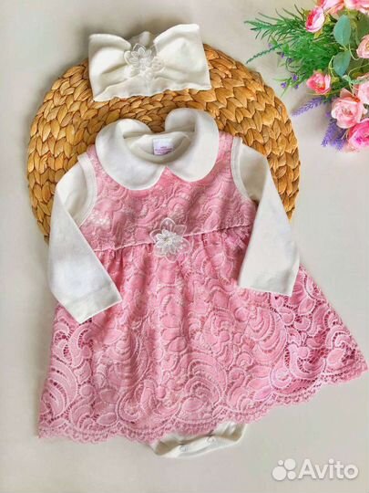 Платье боди тройка