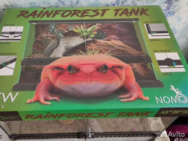 Террариум для рептилий бу