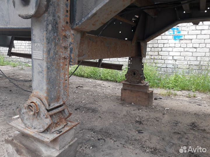 Узкие полуресоры 7см, лапы полуприцеп Кегель kogel