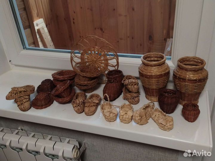 Корзина плетеная