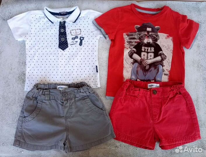 Пакет вещей для мальчика 1-2 года