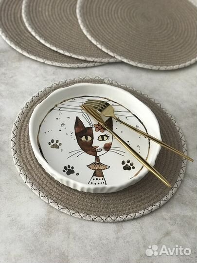 Салфетки сервировочные, подставки