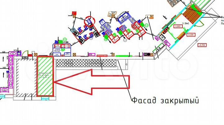 Свободного назначения, 14 м²