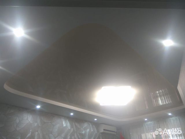 Световой натяжной потолок, электричество в дом