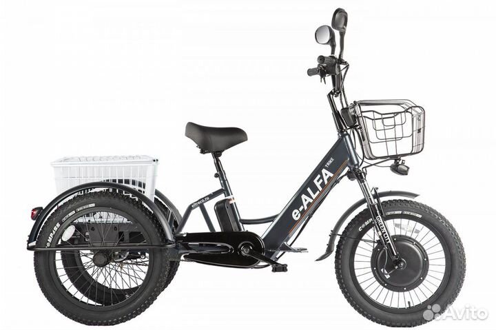 Трицикл Eltreco Green City e-alfa Trike