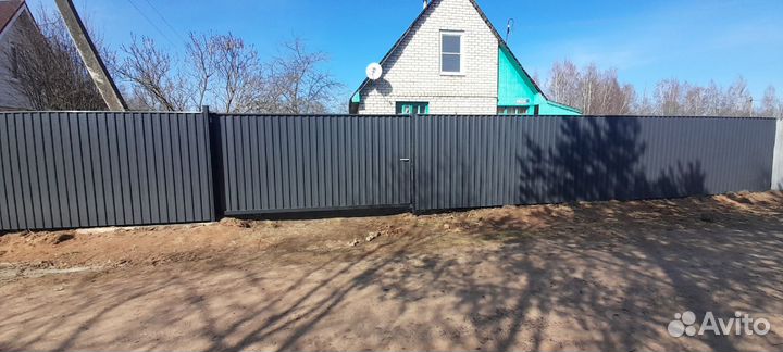 Заборы, ворота, калитки