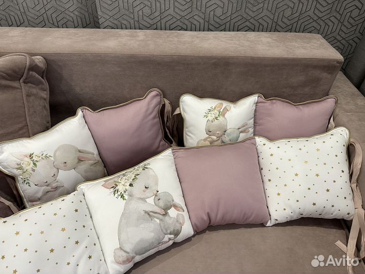 Бортики в кроватку