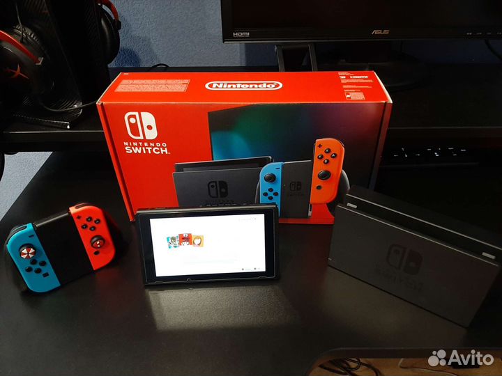 Nintendo Switch rev.2 + игра