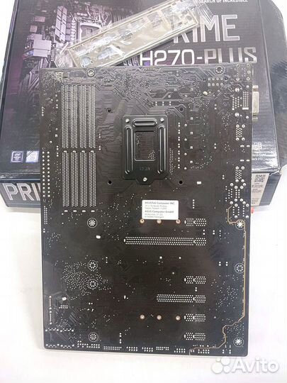 Материнская плата 1151 Asus prime H270-plus
