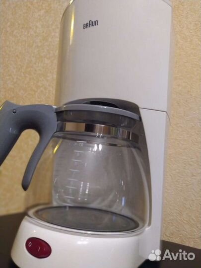 Кофеварка капельная braun