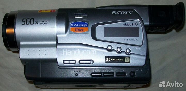 Видеокамера sony hi8