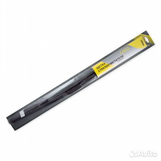 Щетка стеклоочистителя 700 мм бескаркасная 1 шт (8