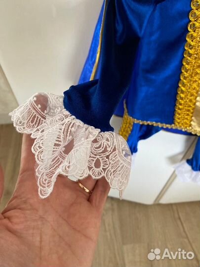 Новогодний костюм для мальчика мушкетёр 104-116