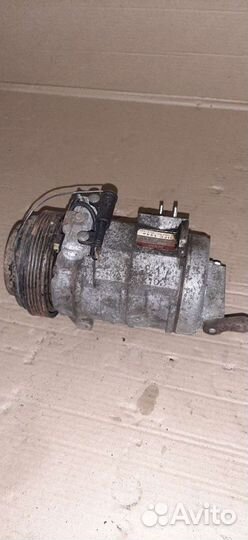 Компрессор кондиционера на BMW X5 4.4