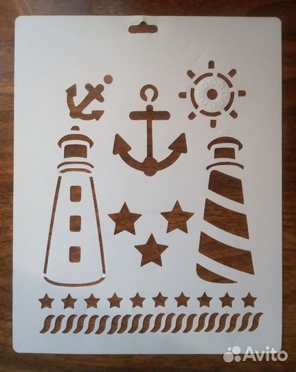 Трафареты для декорирования 8 видов