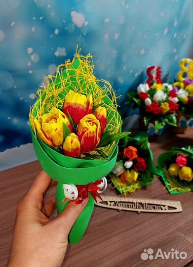 Мыло ручной работы 8 марта