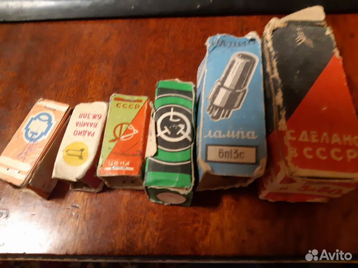 Лампы на радио СССР