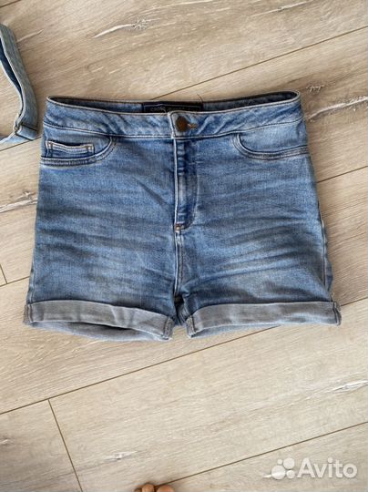 Джинсовый комбинезон и шорты