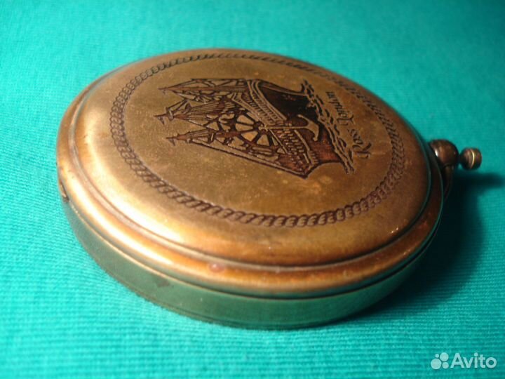 Компас Военный Морской вмф Бронза Лондон Корабль