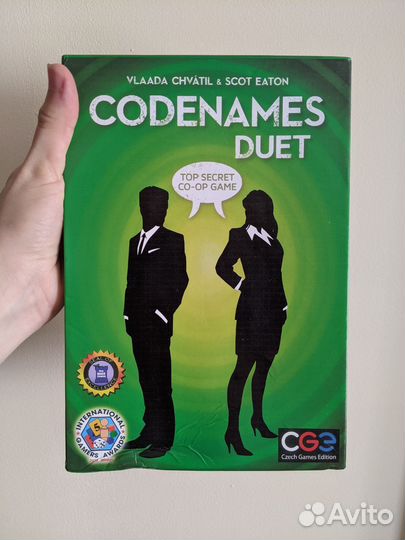 Кодовые имена дуэт. Codenames duet