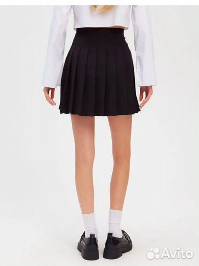 Юбка плиссе мини