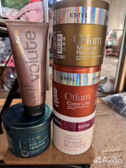 Маска восстанавливающая, бальзам для волос