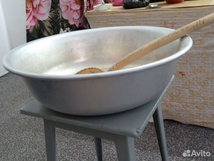 Таз алюминиевый