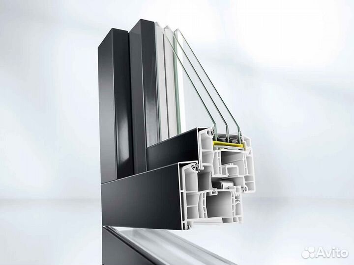 Ремонт окон, стеклопакет ударопрочный RAL32431