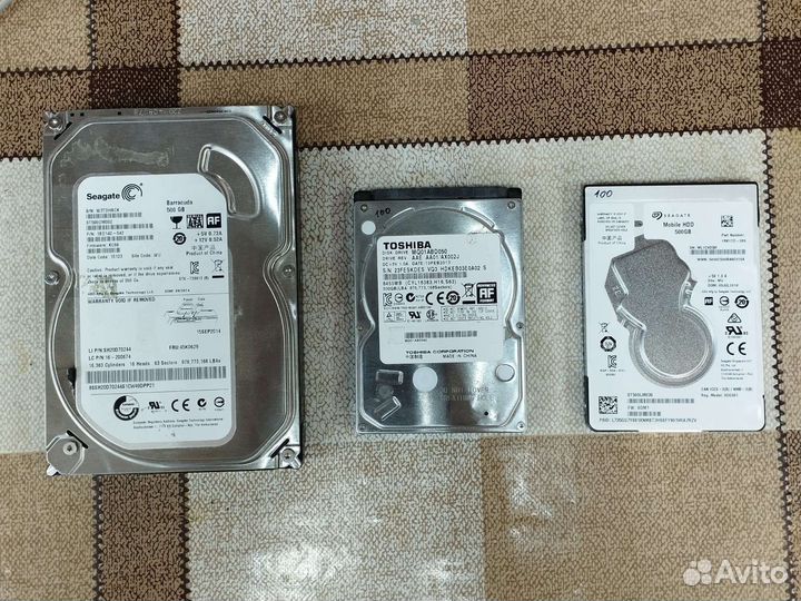 Жёсткий диск Seagate 3.5 500gb