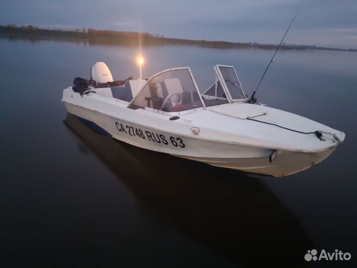 Продам Казанка 5м4 с мотором Yamaha 55
