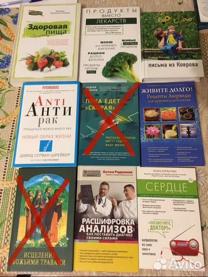 Книги еда и здоровье