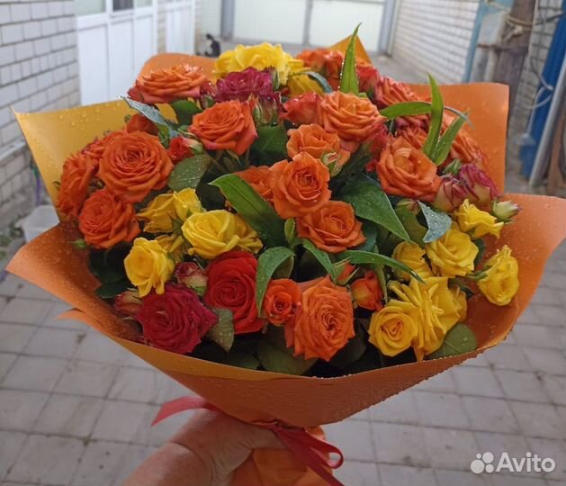 Цветы розы букеты