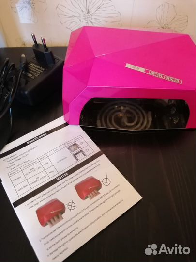 Лампа для сушки ногтей (Гибридная LED), 36 Вт