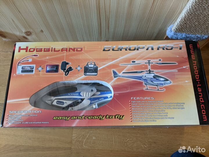 Радиоуправляемый вертолёт Europa RS-1