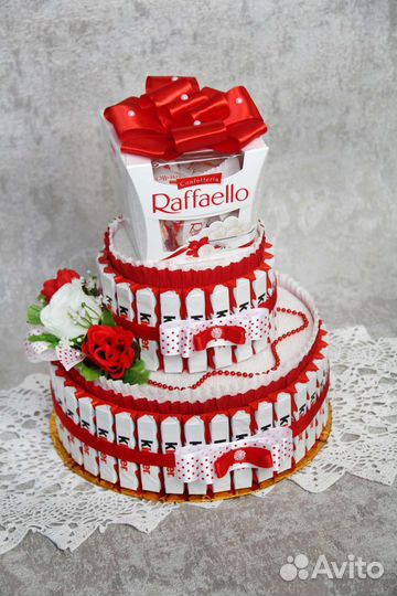 Торт из киндер-шоколадок 