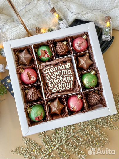 Шоколад ручной работы. Подарки. Новый год