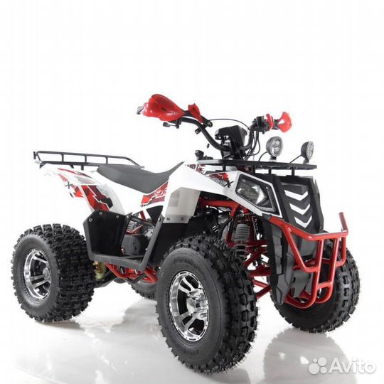 Квадроцикл Wels ATV thunder EVO X 200 бело-красный